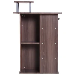 HOMCOM Computertisch Schreibtisch Bürotisch PC Tisch Arbeitstisch Kombitisch Braun 17 HOMCOM Computertisch Schreibtisch Bürotisch PC Tisch Arbeitstisch Kombitisch Braun -Homcom 01eab36e8613334b7920b298f9e729e3