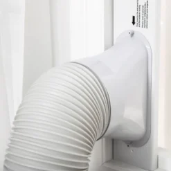 HOMCOM Mobile Klimaanlage 4-in-1 Klimagerät 24h Timer Mit Fernbedienung Nutzungsraum13-18㎡ 900W ABS Weiß+Grau 38 X 35 X 70,5 Cm -Homcom 07175c67dcf01f7877c3edda01868356