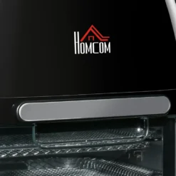 HOMCOM Heißluftfritteuse 11 L 1800W Mit 8 Menüs Zubehör Backofen Dehydrator Barbecue Für Gesundes ölfreies Fettarmes Kochen Stahl Schwarz 32 X 35,6 X 37,9 Cm 21 HOMCOM Heißluftfritteuse 11 L 1800W Mit 8 Menüs Zubehör Backofen Dehydrator Barbecue Für Gesundes ölfreies Fettarmes Kochen Stahl Schwarz 32 X 35,6 X 37,9 Cm -Homcom 09f19517e54f6dcd4bda251f11b28eb5