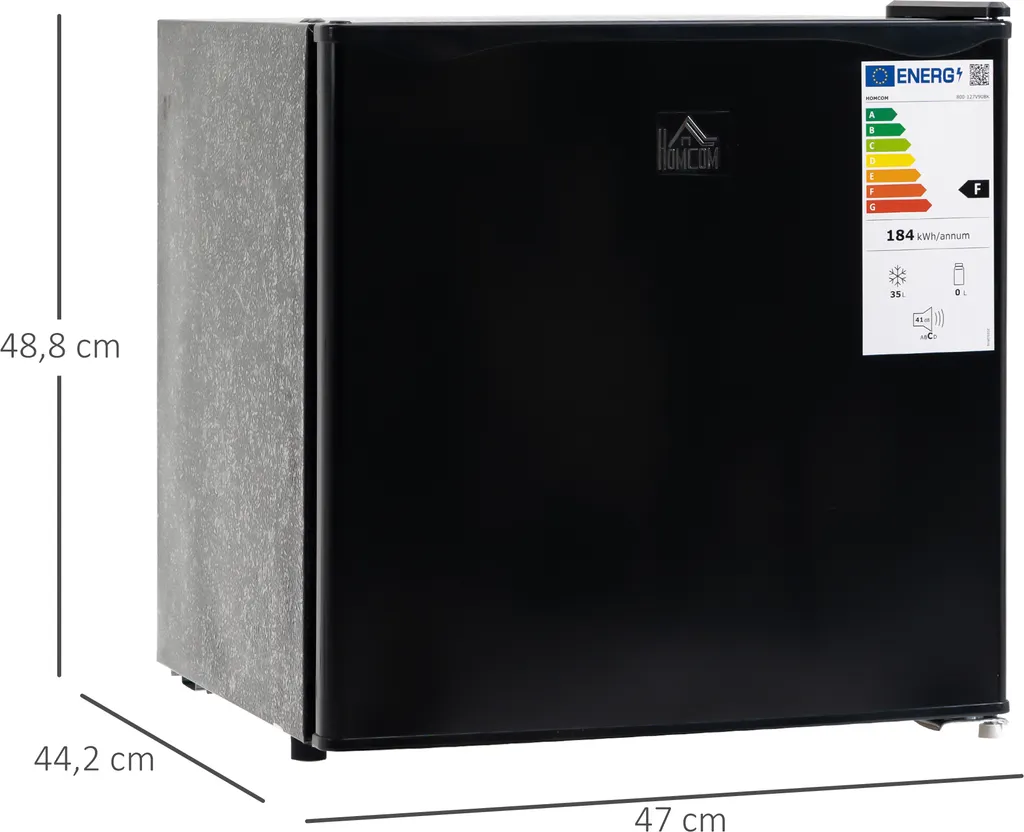 HOMCOM Mini-Gefrierschrank 35 L Gefrierbox Elektrisch Freistehend Mini Gefriertruhe Minikühlschrank -14--24℃ 5-stufige Temperaturregelung 5 HOMCOM Mini-Gefrierschrank 35 L Gefrierbox Elektrisch Freistehend Mini Gefriertruhe Minikühlschrank -14--24℃ 5-stufige Temperaturregelung – Bild 3