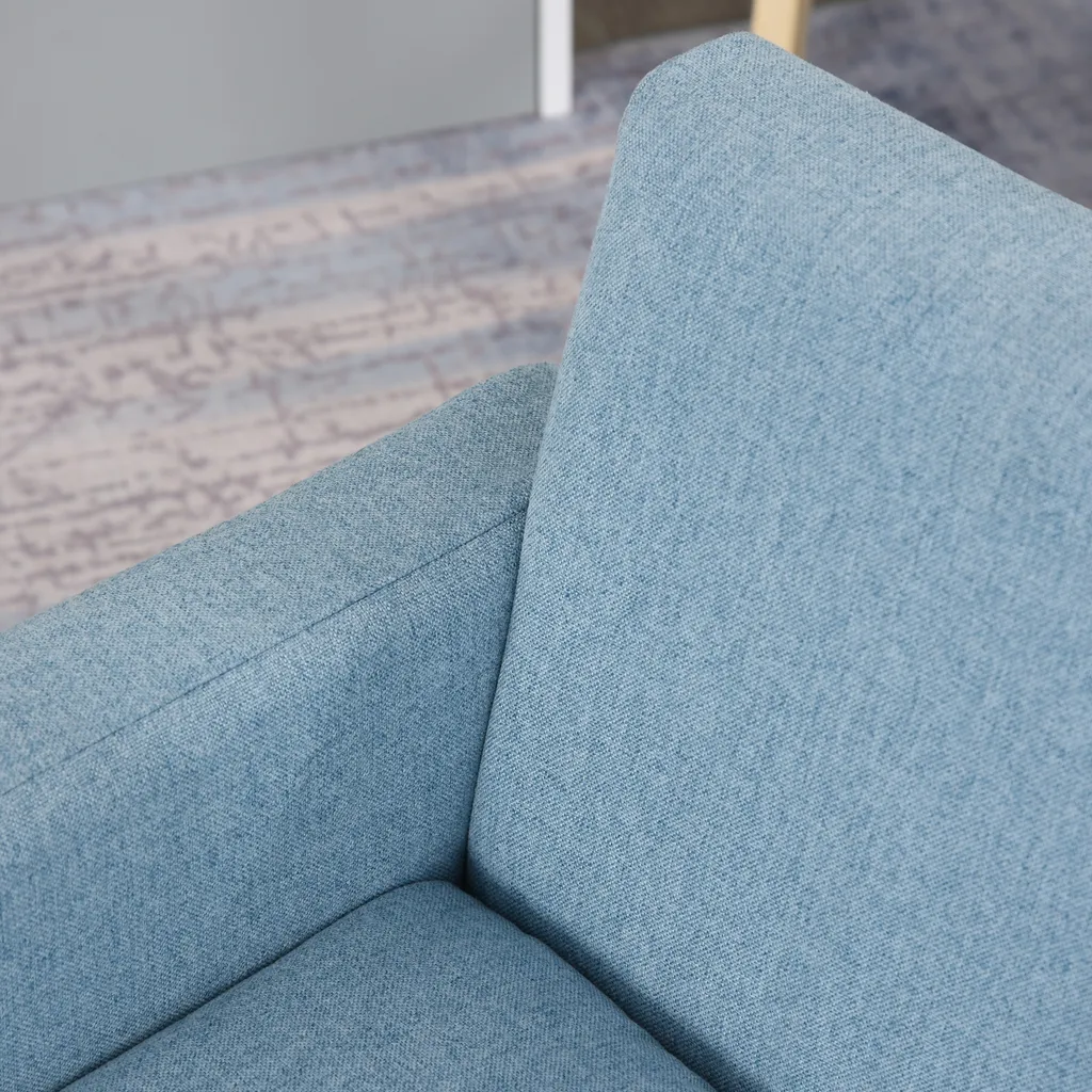 HOMCOM Kindersessel Kindersofa Mit Dickem Schaumstoff Und Dicken Sitzkissen Kindercouch Stuhl Liegesofa Mit Anti-Rutsch-Füßen Für 3-8 Jahre Kinder Holz Leinen Schaumstoff Blau 49x45x44,5 Cm 8 HOMCOM Kindersessel Kindersofa Mit Dickem Schaumstoff Und Dicken Sitzkissen Kindercouch Stuhl Liegesofa Mit Anti-Rutsch-Füßen Für 3-8 Jahre Kinder Holz Leinen Schaumstoff Blau 49x45x44,5 Cm – Bild 6