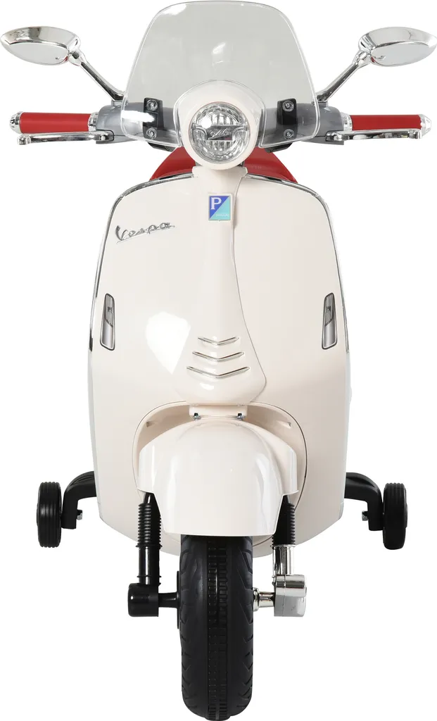 HOMCOM Elektrofahrzeug, Kinderfahrzeug, Kindermotorrad, Elektro-Motorrad Mit MP3-Musik Beleuchtung, 3-6 Jahre, PP, Weiß, 108 X 49 X 75 Cm 5 HOMCOM Elektrofahrzeug, Kinderfahrzeug, Kindermotorrad, Elektro-Motorrad Mit MP3-Musik Beleuchtung, 3-6 Jahre, PP, Weiß, 108 X 49 X 75 Cm – Bild 3
