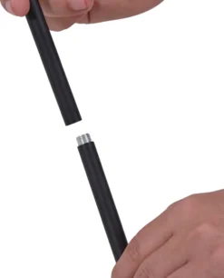 HOMCOM Stehlampe Tripod Schlafzimmer Standleuchte Stehleuchte 40 W Skandinavisch Stoff + Metall Schwarz ∅48 X 156 Cm -Homcom 0e9cce468c1e5728edff44ce2fa0edca