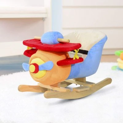 HOMCOM Schaukelspielzeug Als Flugzeug 4 HOMCOM Schaukelspielzeug Als Flugzeug – Bild 2