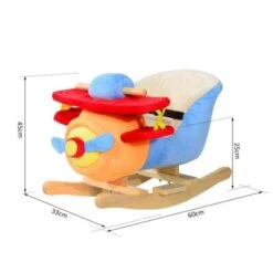 HOMCOM Schaukelspielzeug Als Flugzeug 12 HOMCOM Schaukelspielzeug Als Flugzeug -Homcom 12273413 05