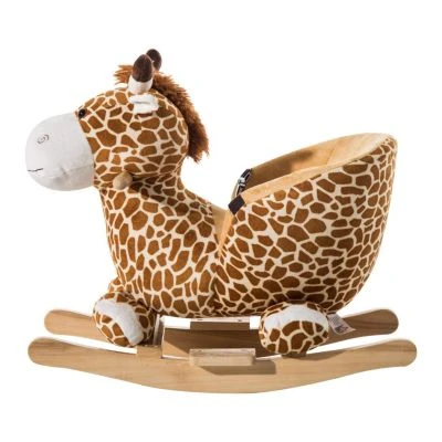 HOMCOM Kinder Schaukeltier Als Giraffe 5 HOMCOM Kinder Schaukeltier Als Giraffe – Bild 3