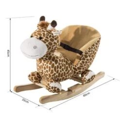 HOMCOM Kinder Schaukeltier Als Giraffe 11 HOMCOM Kinder Schaukeltier Als Giraffe -Homcom 12273438 04