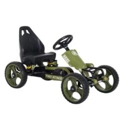 HOMCOM Kinder Go Kart Mit Handbremse -Homcom 12273479 05