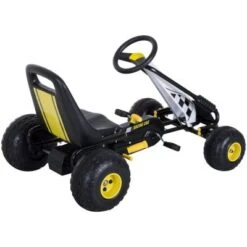 HOMCOM Go Kart Mit Handbremse -Homcom 12273509 06