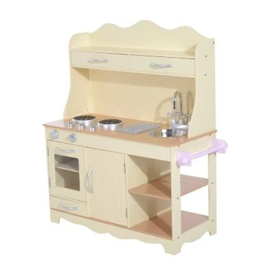 HOMCOM Kinderküche 4 HOMCOM Kinderküche – Bild 2