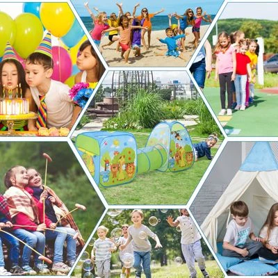 HOMCOM Pop-up Kinderspielzelt 8 HOMCOM Pop-up Kinderspielzelt – Bild 6