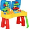 HOMCOM Kinder Sandkastentisch Mit 31-tlg. Zubehör -Homcom 15287990 01