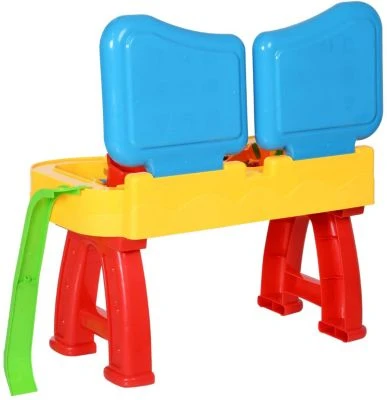 HOMCOM Kinder Sandkastentisch Mit 31-tlg. Zubehör 7 HOMCOM Kinder Sandkastentisch Mit 31-tlg. Zubehör – Bild 5