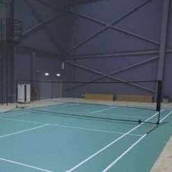 HOMCOM Badmintonnetz Höhenverstellbar -Homcom 15451331 03