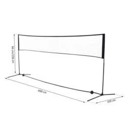 HOMCOM Badmintonnetz Höhenverstellbar -Homcom 15451331 06