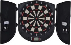 HOMCOM Elektronische Dartscheibe Für 8 Spieler