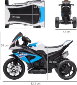 HOMCOM Kinder Elektro-Motorrad Kindermotorrad 6V Elektrofahrzeug Elektro-Dreirad Kinderfahrzeug Mit 3 Musikmodi 2,5km/h Elektromotorrad Für Kinder Ab 18 Monaten PP Metall Blau 82,5 X 42 X 54 Cm 13 HOMCOM Kinder Elektro-Motorrad Kindermotorrad 6V Elektrofahrzeug Elektro-Dreirad Kinderfahrzeug Mit 3 Musikmodi 2,5km/h Elektromotorrad Für Kinder Ab 18 Monaten PP Metall Blau 82,5 X 42 X 54 Cm -Homcom 16c3927bf2f5d334e35d1fb5f51efe17