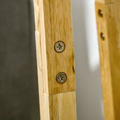 HOMCOM Stehlampe Mit 1 Tischlampe 2er-Set Nachttischlampe 149 Cm/68 Cm Höhe Stehleuchte Für Wohnzimmer Schlafzimmer Skandi-Design Weiß+Natur -Homcom 1a316b8cd9729bbd2bdd54c57d90c6f9