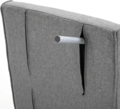 HOMCOM Schlafsofa Mit Armlehne 3-in-1 Schlafsessel Gästebett Klappmatratze Klappbett Chaiselongue Multifunktion Leinenartiges Polyester Grau 65 X 69 X 80 Cm -Homcom 1ae7c08fc8db68837b7af0f2d7367116