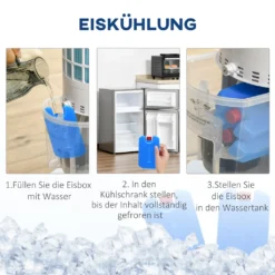 HOMCOM Luftkühler Mit Wasserkühlung Fernbedienung Turmventilator Standventilator Mit Luftbefeuchtung Klimagerät 8h Timer Nutzungsraum 20㎡ 60W ABS Weiß Ø30 X 100,8H Cm -Homcom 1f58bbbf12e8e68e81fe8453a48d3c55