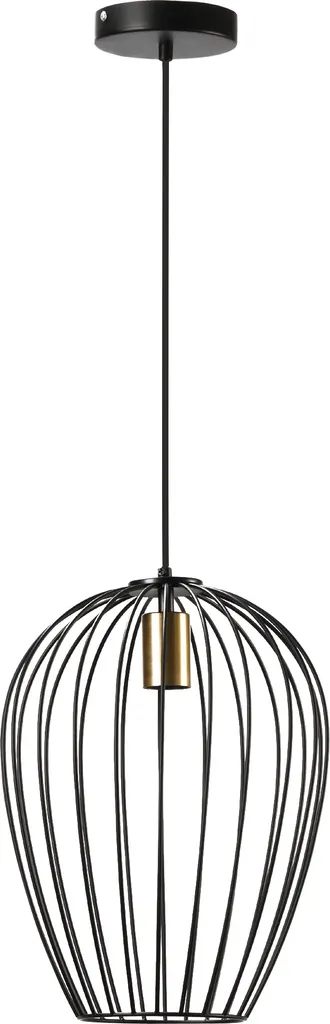 HOMCOM Pendelleuchte Hängeleuchte Hängelampe Modern Pendellampe Für Büro Wohnzimmer Esszimmer Metall Schwarz Ø26 X 130 Cm 3 HOMCOM Pendelleuchte Hängeleuchte Hängelampe Modern Pendellampe Für Büro Wohnzimmer Esszimmer Metall Schwarz Ø26 X 130 Cm