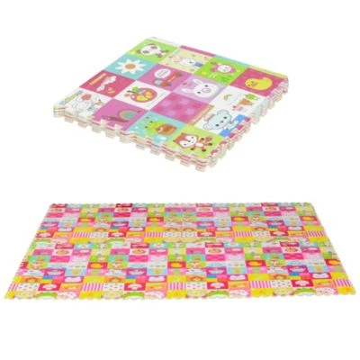 HOMCOM Puzzlematte 16-teilig 3 HOMCOM Puzzlematte 16-teilig