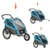 HOMCOM 3in1 Kinderwagen Auch Als Jogger Und Fahrradanhänger -Homcom 21105642 01