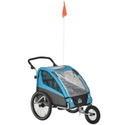 HOMCOM 3in1 Kinderwagen Auch Als Jogger Und Fahrradanhänger 10 HOMCOM 3in1 Kinderwagen Auch Als Jogger Und Fahrradanhänger -Homcom 21105642 03