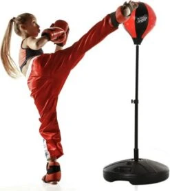 HOMCOM Kinder Punchingball-Set Mit Boxhandschuhe -Homcom 21918521 05