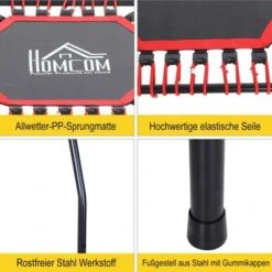 HOMCOM Fitness-Trampolin Für Yoga -Homcom 22721389 06