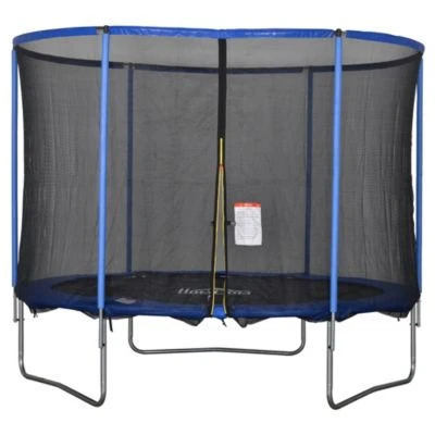 HOMCOM Trampolin Mit Sicherheitsnetz, 305 Cm 4 HOMCOM Trampolin Mit Sicherheitsnetz, 305 Cm – Bild 2