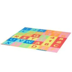 HOMCOM Puzzlematte Wasserabweisende Vorderseite, Leicht Mit Einem Feuchten Tuch Zu Reinigen, Perfekt Für Harte Böden, Ungeeignet Für Weiche Böden Wie Teppiche