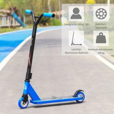 HOMCOM Kickscooter Mit Bremse 8 HOMCOM Kickscooter Mit Bremse – Bild 6