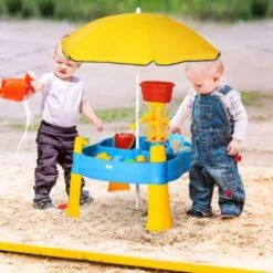 HOMCOM Sandspielzeug Mit Sonnenschirm 10 HOMCOM Sandspielzeug Mit Sonnenschirm -Homcom 26725465 03