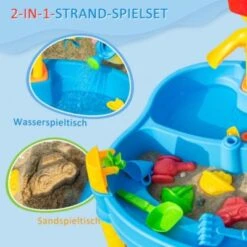 HOMCOM Sandspielzeug Mit Sonnenschirm 13 HOMCOM Sandspielzeug Mit Sonnenschirm -Homcom 26725465 06
