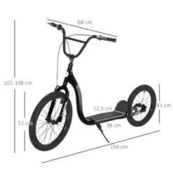 HOMCOM Kinder Scooter Mit Doppeltem Bremssystem -Homcom 26749694 05