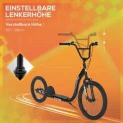 HOMCOM Kinder Scooter Mit Doppeltem Bremssystem -Homcom 26749694 06