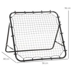 HOMCOM Fußball Rebounder Mit Verstellbaren Winkeln -Homcom 27592862 05