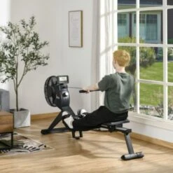 HOMCOM Rudergerät Mit Bildschirm 10 HOMCOM Rudergerät Mit Bildschirm -Homcom 28198297 03