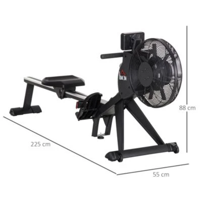 HOMCOM Rudergerät Mit Bildschirm 7 HOMCOM Rudergerät Mit Bildschirm – Bild 5