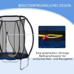 HOMCOM Trampoline Mit Sicherheitsnetz 10 HOMCOM Trampoline Mit Sicherheitsnetz -Homcom 28198305 03