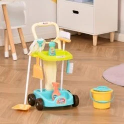 HOMCOM Kinderreinigungsset Mit Rollen Und Passendes Zubehör -Homcom 29784114 03
