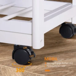 HOMCOM Küchenwagen Servierwagen Mit Ausziehbarem Korb Schublade Küchenrollwagen Weinablage Küchentrolley Holz Weiß 74 X 37 X 76 Cm 14 HOMCOM Küchenwagen Servierwagen Mit Ausziehbarem Korb Schublade Küchenrollwagen Weinablage Küchentrolley Holz Weiß 74 X 37 X 76 Cm -Homcom 2c6b47f178e9d418b262f2e48efa216a
