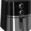 HOMCOM Heißluftfritteuse 4,5 L 1500W Mit 8 Menüs Antihaftbeschichteter Korb Für Gesundes ölfreies Fettarmes Kochen Stahl Schwarz 35,5 X 28 X 33,8 Cm -Homcom 2cf2931d4cff4e0c7ae92b4c6fd56a5c