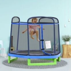 HOMCOM Kinder Trampolin Mit PE Netz -Homcom 30121813 03
