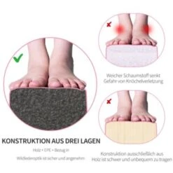 HOMCOM Schwebebalken Mit EPE-Polsterung 10 HOMCOM Schwebebalken Mit EPE-Polsterung -Homcom 30596272 03