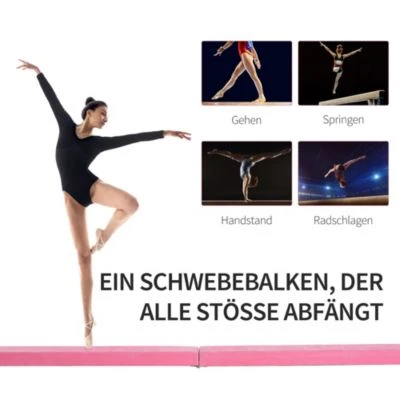 HOMCOM Schwebebalken Mit EPE-Polsterung 6 HOMCOM Schwebebalken Mit EPE-Polsterung – Bild 4