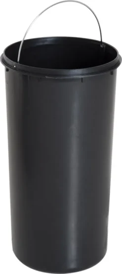 HOMCOM Treteimer Mit Inneneimer Pedal-Mülleimer Klappdeckel Abfallsammler Edelstahl Silber 30L -Homcom 31694f9ab2efe4dc3da4342967f873fb