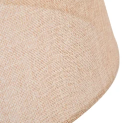 HOMCOM Stehlampe Mit Regal, Standleuchte, Höhenverstellbare Lampe, Stahl, Polyester, Baumwolle, Vintage, Natur, Beige, 63 X 63 X 110-150 Cm -Homcom 33f544ddffb12c73b39c5cd50eb74409