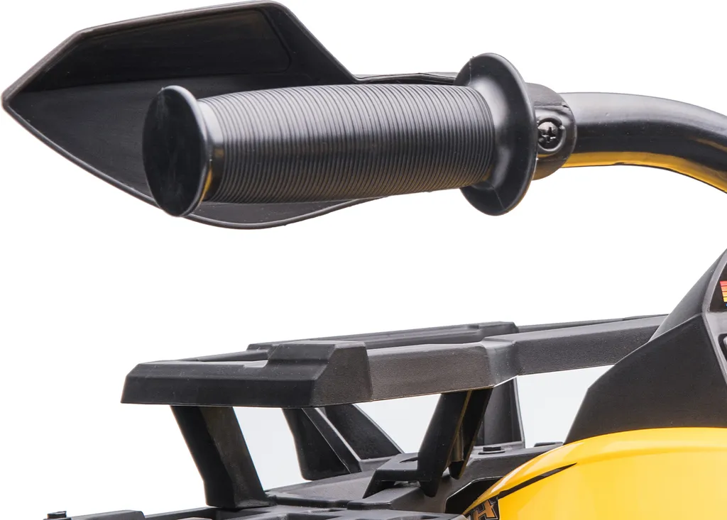 HOMCOM Elektro-Quad Kinder Elektro ATV Kinderwagen LED Frontlicht Mit MP3 USB 2 X 550 Motoren Kinderfahrzeug Kindermotorrad Elektro-Quad Für 37-60 Monate Alt Kinder Metall Gelb 100 X 65 X 73 Cm 12 HOMCOM Elektro-Quad Kinder Elektro ATV Kinderwagen LED Frontlicht Mit MP3 USB 2 X 550 Motoren Kinderfahrzeug Kindermotorrad Elektro-Quad Für 37-60 Monate Alt Kinder Metall Gelb 100 X 65 X 73 Cm – Bild 10